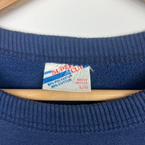 Vintage 90's Canada North Wolves Graphic Pullover Sweatshirt - Picture 3 of 6